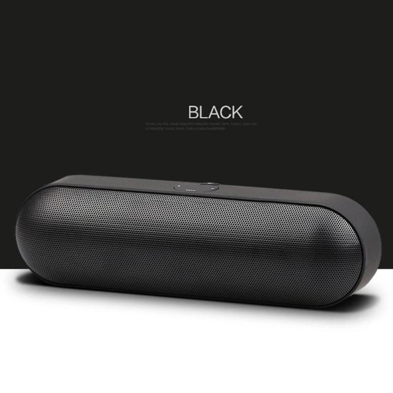 

Mini Bluetooth Speaker Portable Wireless Pill Type Speakers Stereo Outdoor loudspeaker FM TF Card AUX For Iphone Samsung Xiaomi