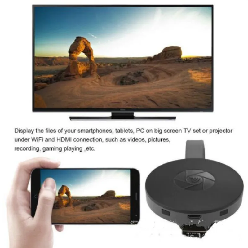 Самый, HDMI беспроводной дисплей приемник 2,4/5G WiFi 4K 1080P Мобильный экран литой зеркальный адаптер ключ толкатель дисплея