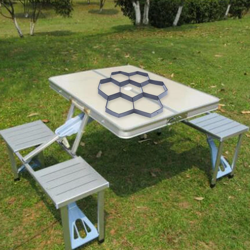 DIY патио прогулки чайник шаговый камень плитка для улицы из бетона пресс форм