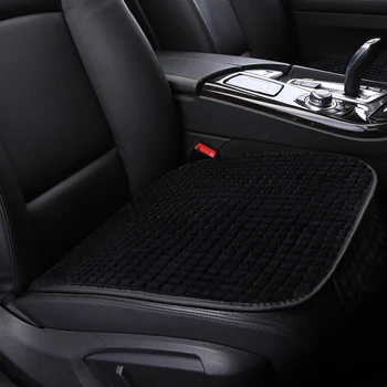 

winter season plush material warm universal fit car seat cover cushion for lada kia hyundai bmw