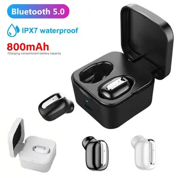

RD11 1/2Pcs TWS Wireless Bluetooth 5.0 In-Ear Earphone Handsfree Call Earbuds Earpiece With Mic