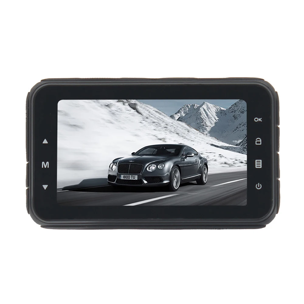 Видеорегистратор автомобильный Full HD 3 0 P 1080 дюйма с детектором