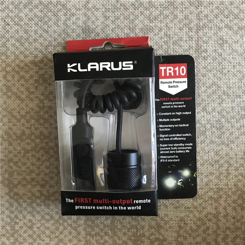 

Klarus TR10 Remote Pressure Switch for XT10 XT11 XT12 XT20 XT30 XTQ1 XTQ2