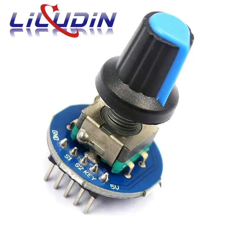 Модуль роторного энкодера для разработки датчика Arduino Круглый аудио вращающийся