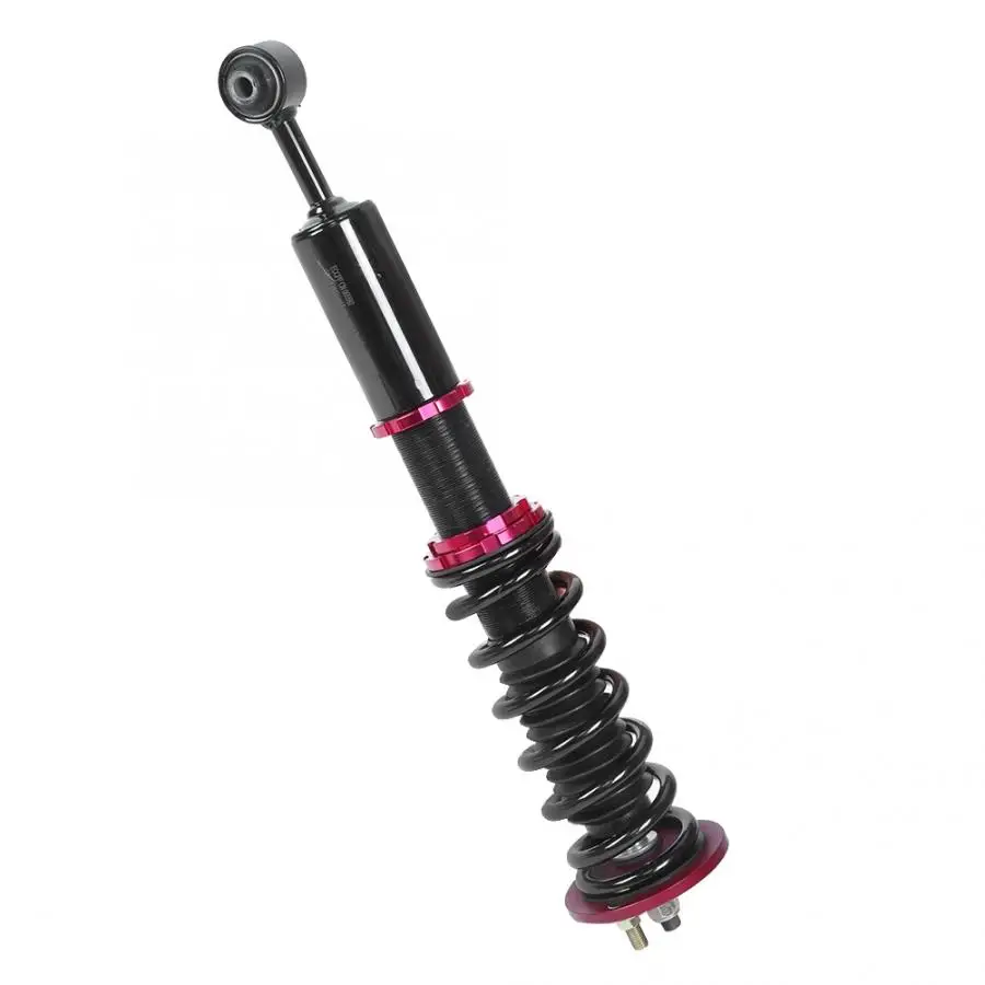 Демпфер Coilover стойки подвеска комплект красный подходит для Acura TSX база седан 4D 2.4L 2004 2005 2006 2007 2008 Авто аксессуары