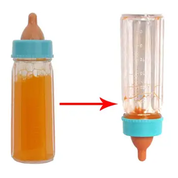 

Plastic Liquid Disappearing Feeding Bottle Funny Strange Magic Milk Bottle Baby Magic Props Dolls Magic Toys Accessories