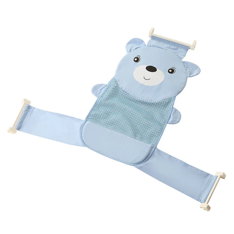 

TIANXI Wawa Panda Head mu yu wang Infant Bath Net String Bag Care Children Bath Frame Beds Adjustable