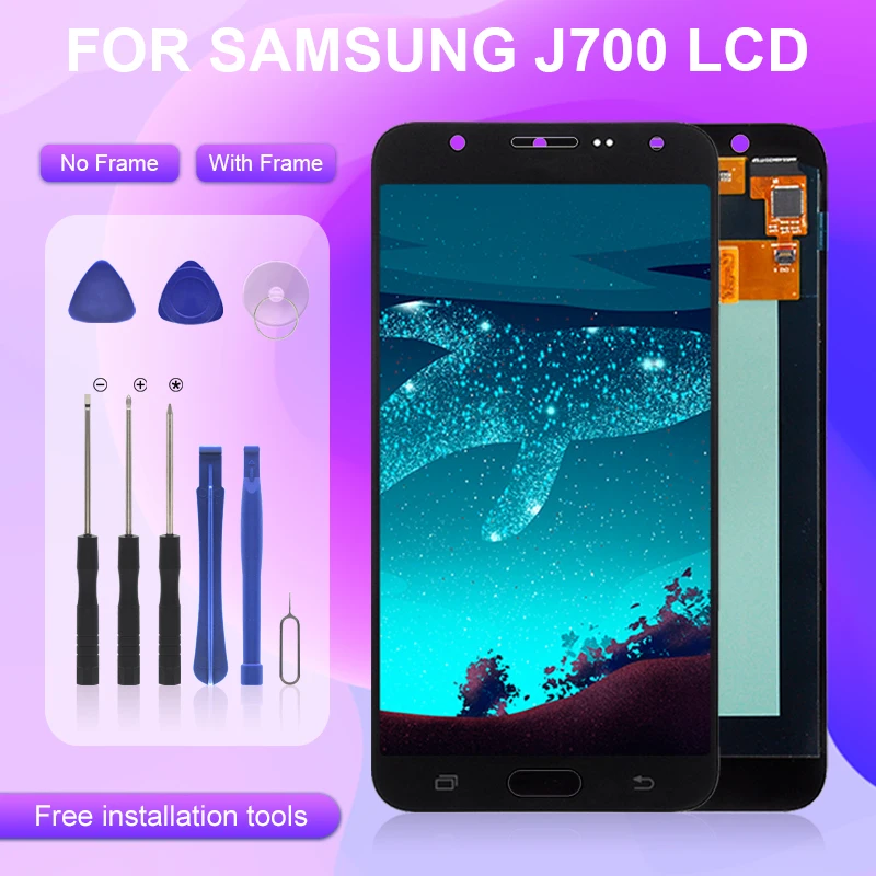 Catteny J7 2015 J700 дисплей Замена для Samsung Galaxy ЖК-дисплей J700M J700F с сенсорным экраном