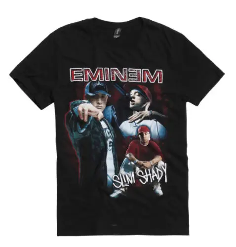 Eminem The Slim Shady poining футболка дань памяти новинка 100% Аутентичные мужские Забавные футболки в стиле хип-хоп дешевые оптовые уличные