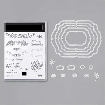 

Frame Dies Metal Cutting Dies and Stamps for DIY Scrapbooking Album Paper Card Decorative Crafts Embossing Die Cuts