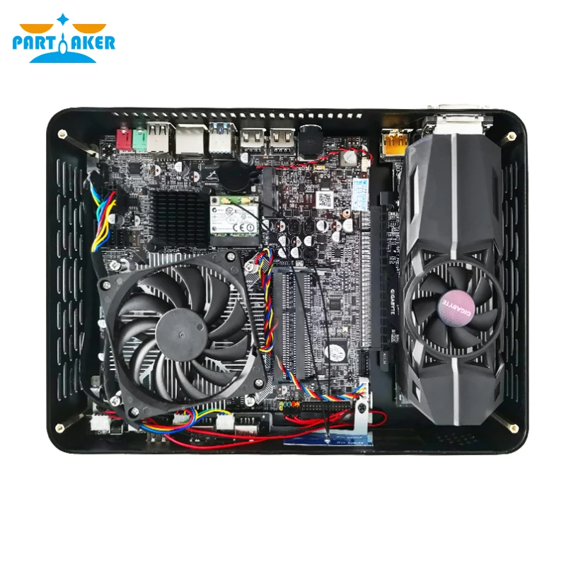 Причастником Xeon E3 1231V3 GTX1050TI 4G специальный игровой мини-ПК Win 10 Настольный компьютер игровой ПК linux intel неттоп HTPC 4K