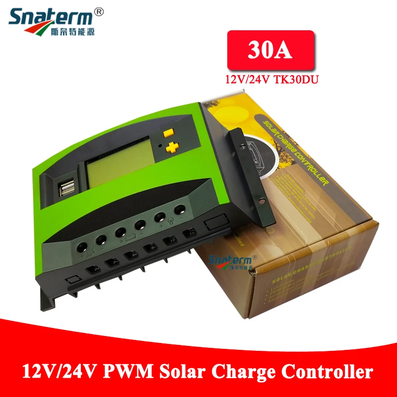 TK12V24V 30A TK12V/24 В 30A/40A/50A/60A Солнечный контроллер заряда для солнечной панели регулятор зарядного устройства с защитой от перегрузки - Цвет: TK12V24V 30A