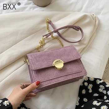 

[BXX] Mini Stone Pattern Crossbody Bags For Women 2020 Summer Lady Travel Chain Cross Body Shoulder Bags Female Handbags HN449