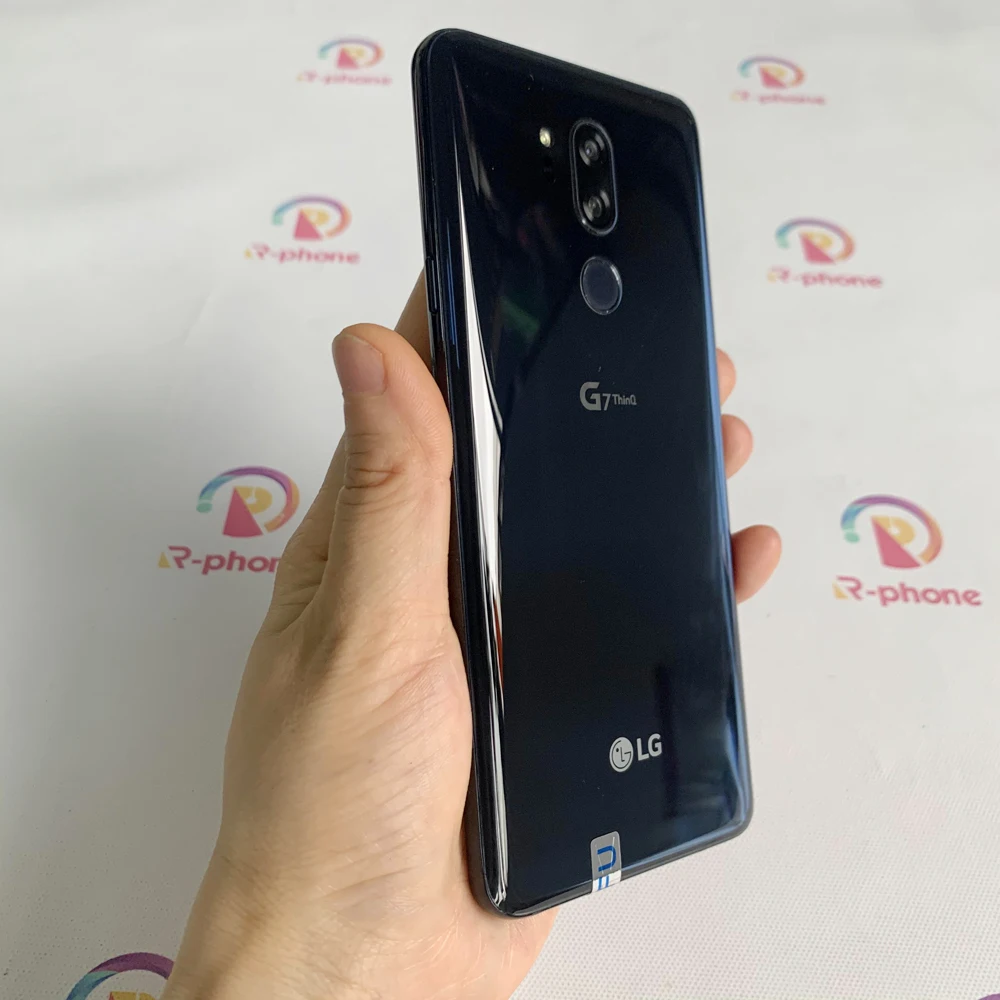 LG G7 G710N G710VM G710ULM Refurbished Mobile Phone ThinQ 4+64GB LTE Snapdragon 845 6.1" 16MP Cellphone Unlocked Original giffgaff refurbished phones