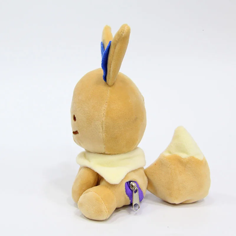 12 см Карманный Ditto Мягкие плюшевые куклы Трансформеры Иви и Пикачу Sylveon Espeon Eeveelution двухсторонние детские игрушки куклы