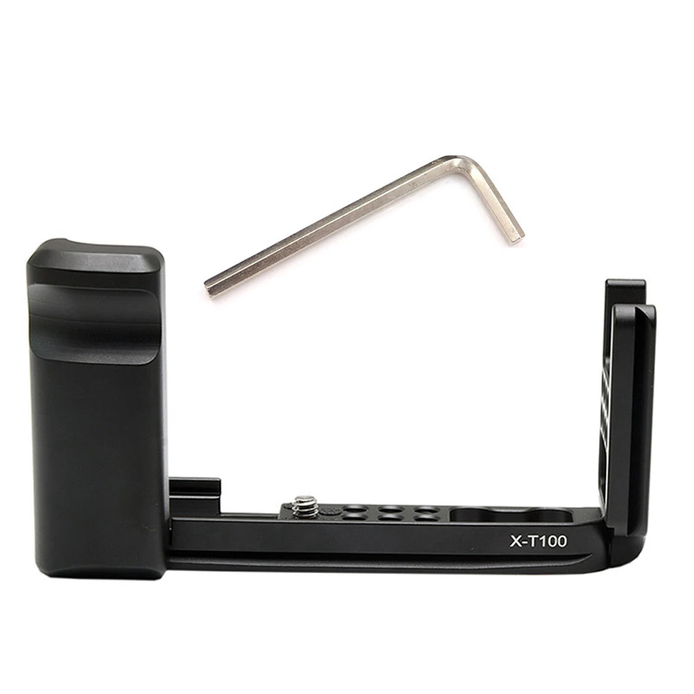 Jintu-metal Vertical Hand Grip para Câmera Mirrorless l Suporte de Placa Liberação Rápida Fujifilm Fuji Xt100 X-t100 - Image 5