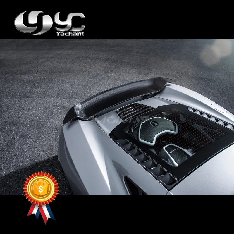 

Super Light Imperfect Dry Carbon Fiber Trunk Spoiler Fit For 11-14 MP4-12C Coupe & Spyder VRS V-MC AERO Style Rear Spoiler Wing