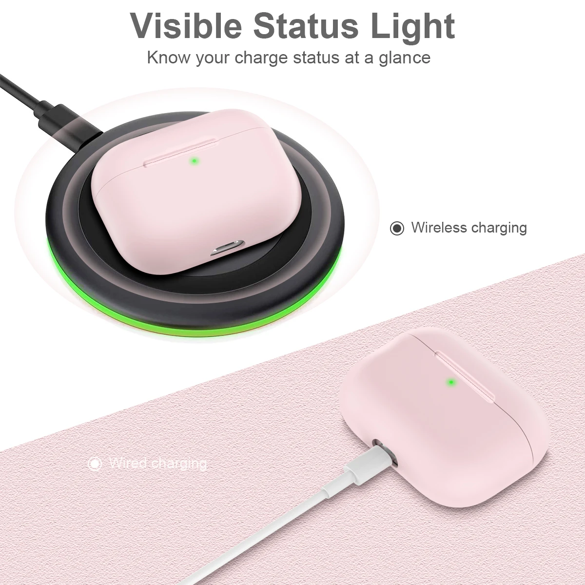 Силиконовый чехол для Apple AirPods Pro беспроводной Bluetooth TWS футляр для наушников противоударный устойчивый к царапинам Air Pods Pro Аксессуары