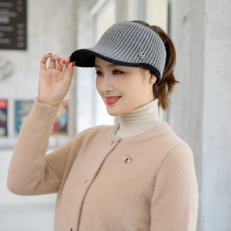 Baseball Cap Sun Hat For Women Autumn Winter Sports