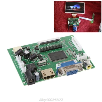 

AT070TN90/92/94 7inch VGA 50pin LCD Driver Board LCD TTL LVDS Controller Board Jy30 20 Dropship