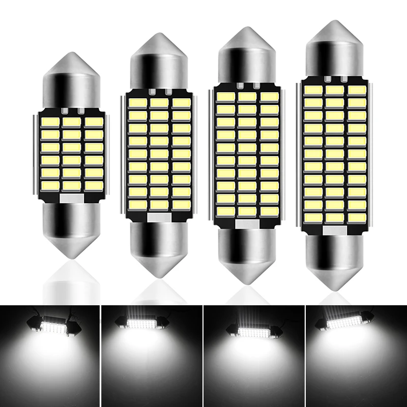 

1pcs C5w 3014SMD Error Free Bright White LED License Plate Light for BMW E36 E39 E46 E90 E91 E92 E53 E60 E65 E71