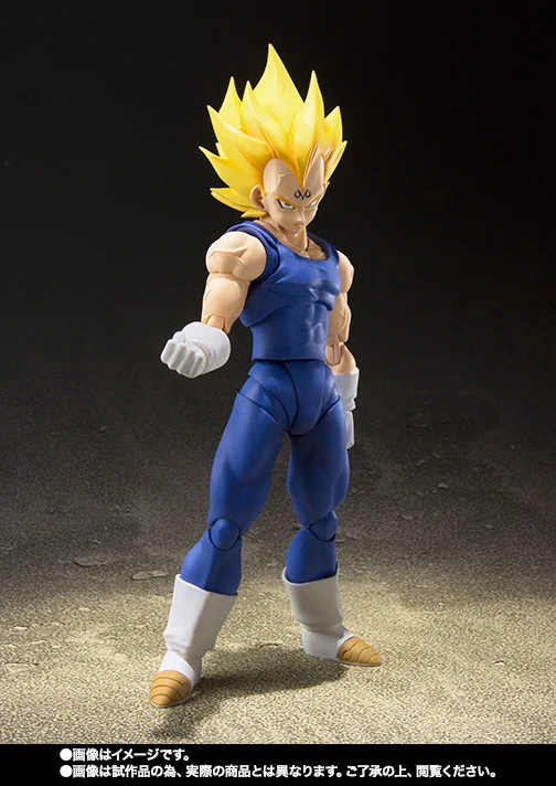 Аниме Dragon Ball Z Super Saiyan моделирование MaJin Вегета совместный подвижный ПВХ фигурка