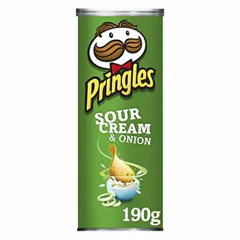 

Pringles Sour Cream and Onion Pack of 4 x 190 g)