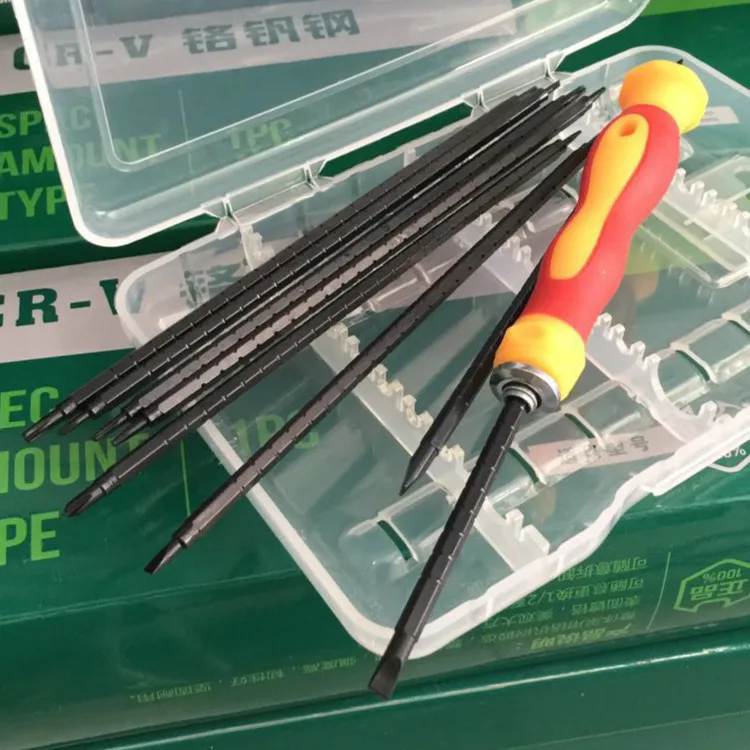 

9 Pieces Precision Screwdriver Set Multi-functional Maintenance Apple Tools For Cellphone Disassembly Manual Screw Bits Set