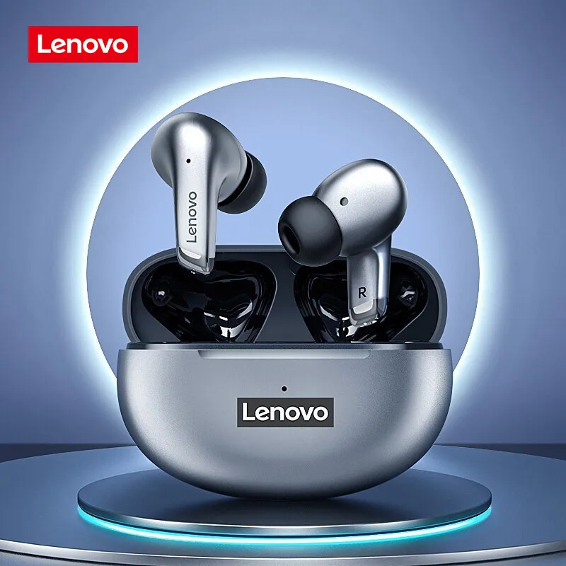 Original Lenovo LP5 Mini Bluetooth Earphone 9D Stereo Waterproof Wireless Headphones with Mic Noise Reduction Headset | Электроника