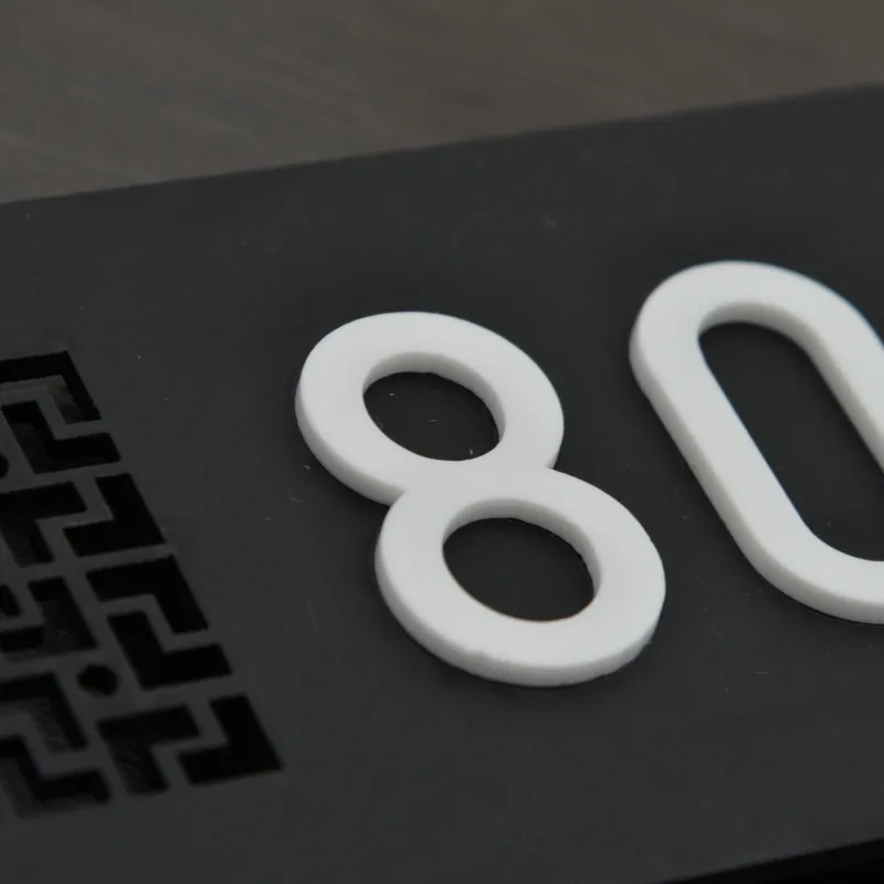 Plaque Solaire Numéro De Porte