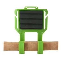 

89*124mm Fishing Rod Holder Fly Fishing Rod Clips Accessories Green Outdoor