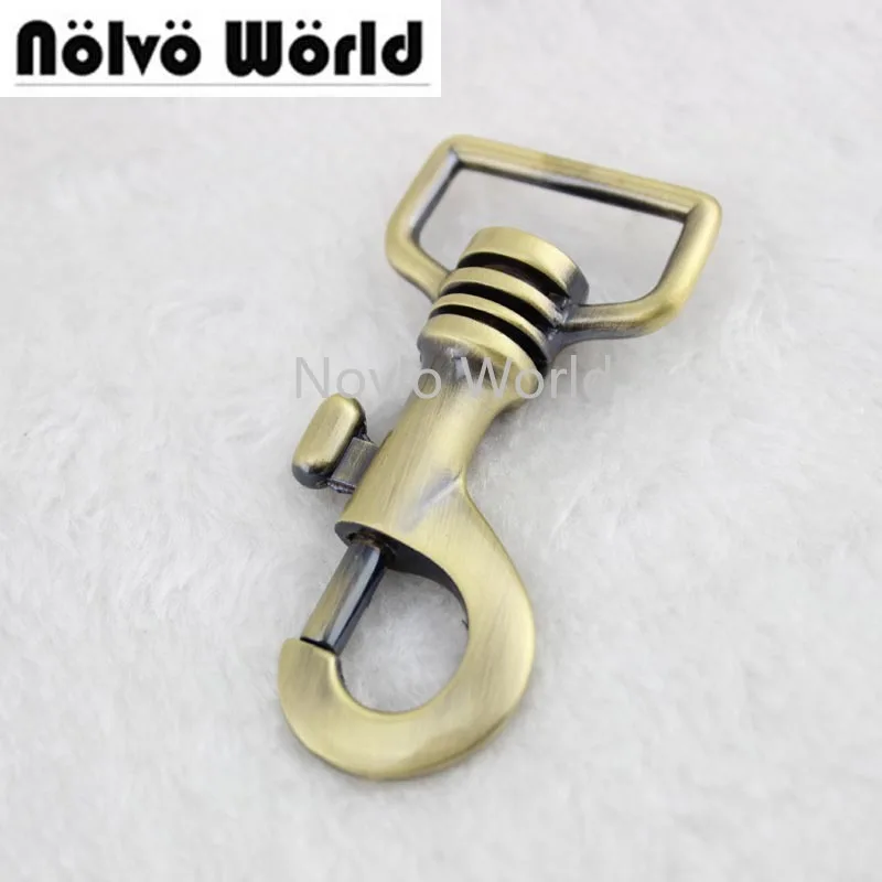 Nolvo World 5-20-100pcs 5 colors 75X25mm Large Swivel Lobster Clasps Luxury Quality Dog Accessories Trigger Clips Snap Hooks | Багаж и