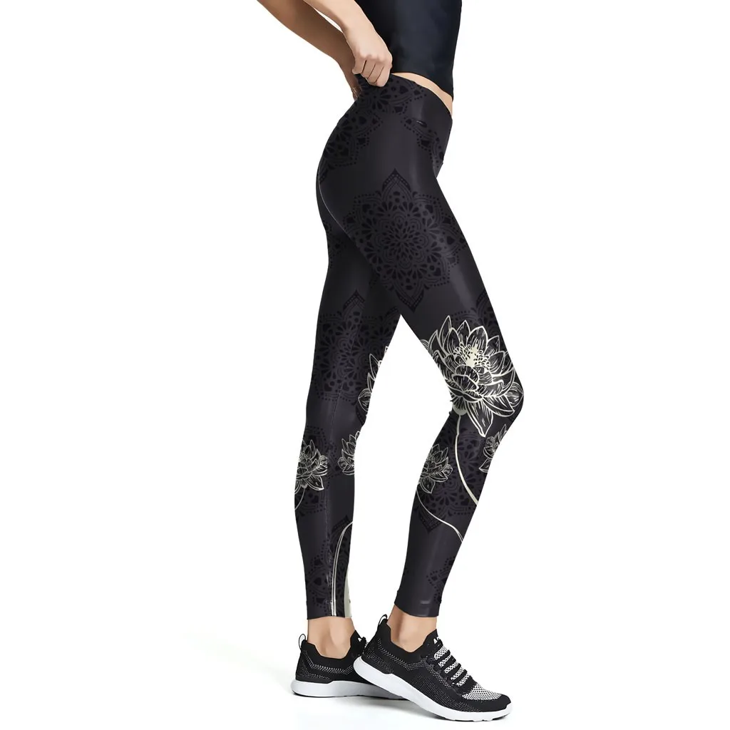 Леггинсы для спортзала женские модные с высокой талией повседневные спортивные