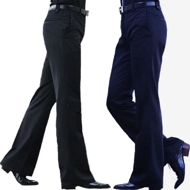 

Suit Pants Men's Flared Trousers Formal Pants Bell Bottom Pant Dance White Suit Pants Flare pants Size 28 -37