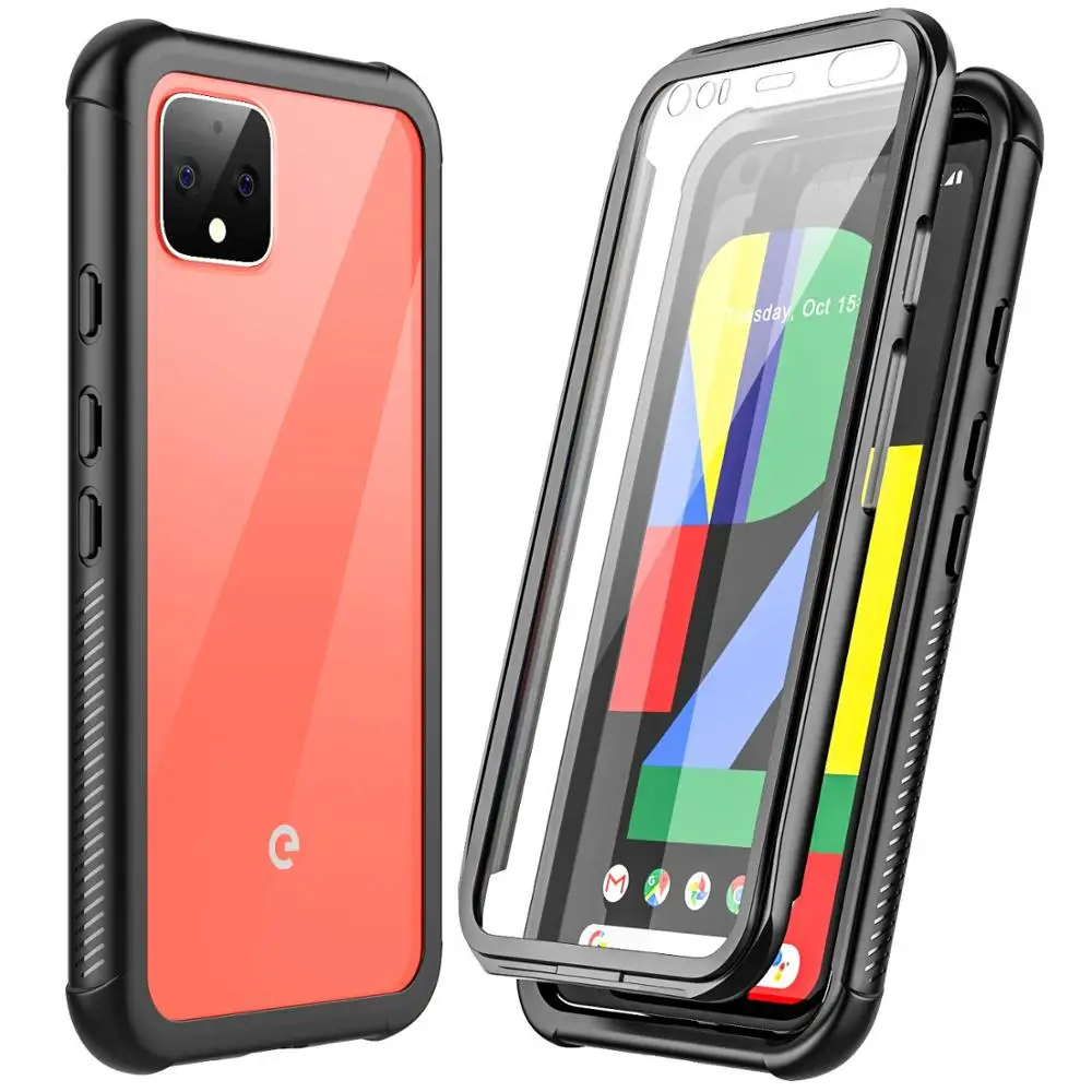Чехол для Google Pixel 4 полноразмерный встроенный защитный чехол экрана прочный