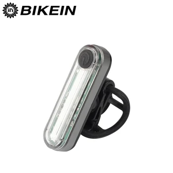 

BIKEIN COB High-Brightness Bicycle LED Front/Rear Lamp USB Rechargeable Cycling Bike Safety Warning Headlight Taillight Red/Blue