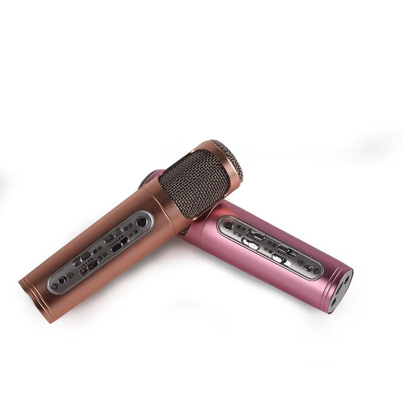 K-098 DC 5V Microphone Noise-canceling Singing Tool Suitable For KTV Meeting Support IoS Android Smartphone And PC
