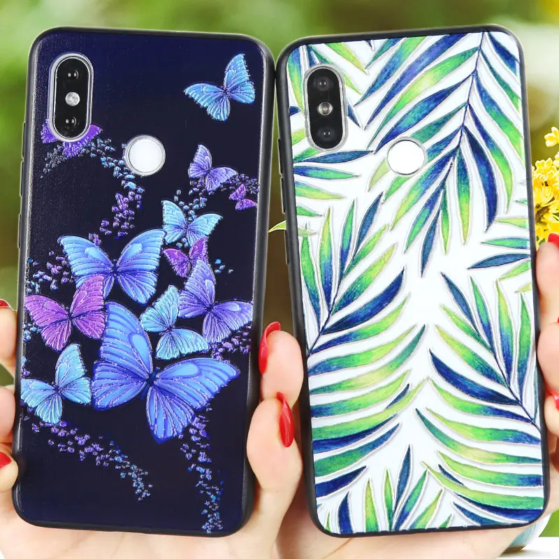 Redmi Note 6 7 8 Pro Case 3D For Xiaomi 8A 7A 6A A Hard PC TPU Black Xiomi Mi A3 9 SE 9T K20 Cover |