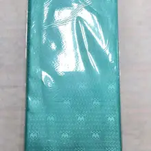 ACI новейший африканский Базен Riche ткань 10 ярдов/шт оптом морская парча жаккард Дамасская ткань мягкая для мужчин свадебное платье