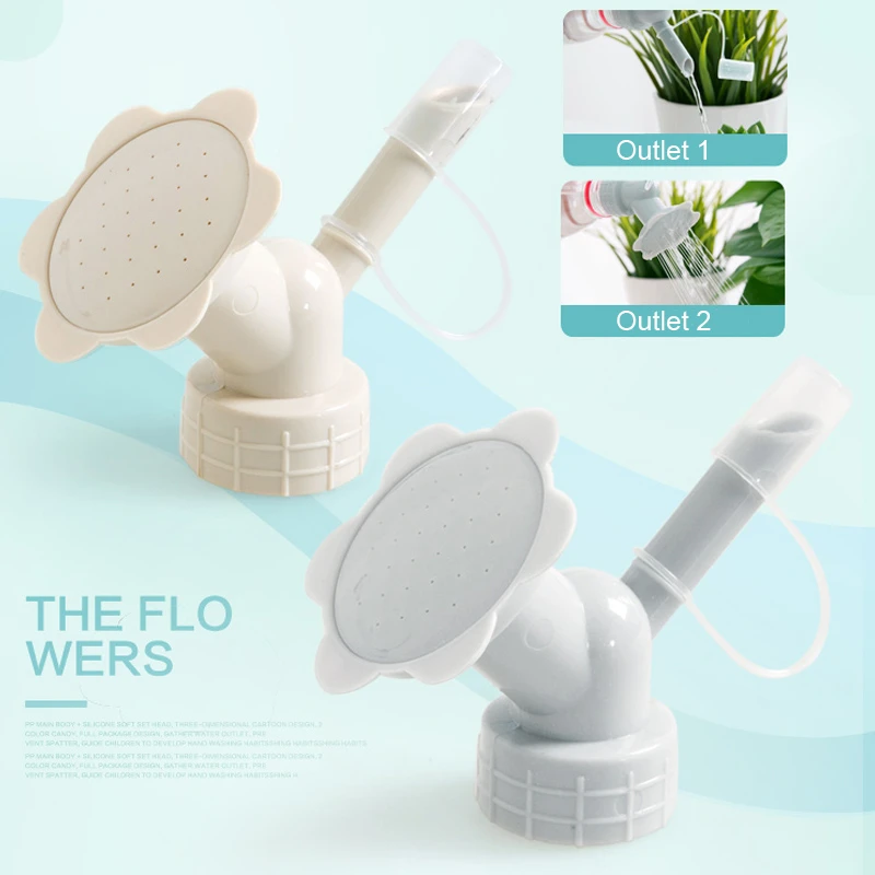 2 в 1 пластиковая спринклерная насадка для домашний садовый горшок, полив цветов, портативный садовый инструмент, спринклер для растений в горшках