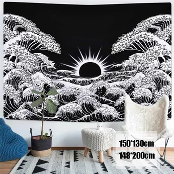 

Polyester Home Tapestry Japanese Style Series Soft and Comfortable Hand Wash Mural Home Wall Art Decoration Decoration Best Gift
