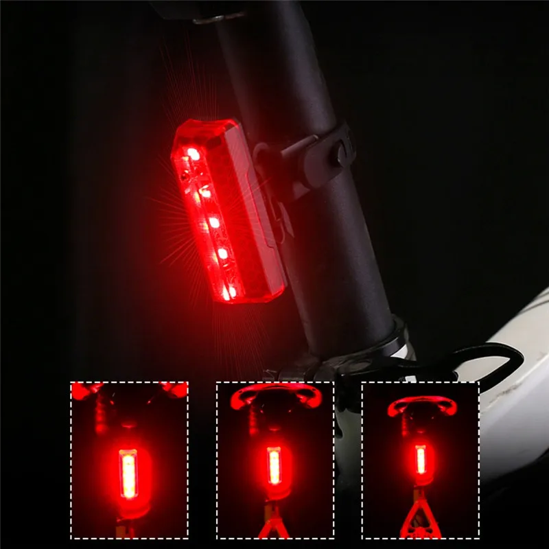 Bicycle LED Car Light With Reflective Shell Night safety Cycling Accessories include