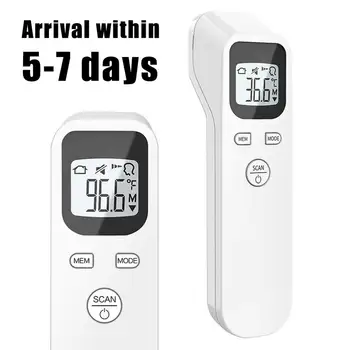 

Non Touch Infrared Thermometer Gun Non-contact Ear Digital LCD Temperature Thermometer For Human Body Baby Adult Forehead Fever