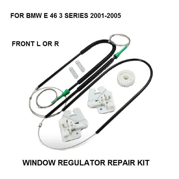 SEAT TOLEDO window electric winder regulator lifter cables /& clips front left
