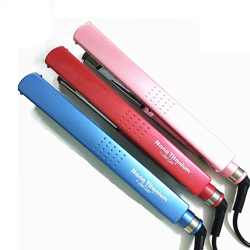 Hair Straightener Titanium Flat Iron Ultra Thin Straightener 5-level Temperature Control Splint Household