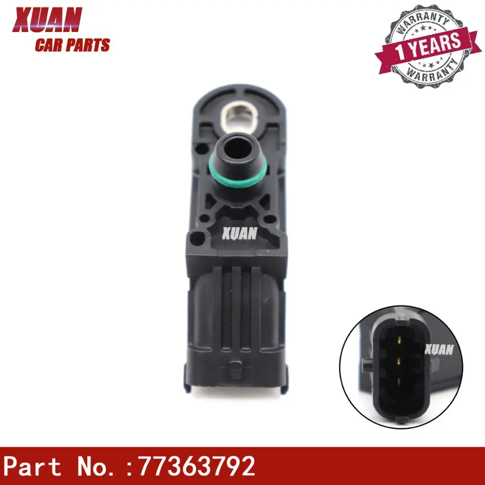 1Bar коллектор абсолютное давление, карта сенсор 77363792 для Alfa Romeo Fiat DOBLO GRANDE PUNTO IDEA LINEA PALIO SIENA LANCIA