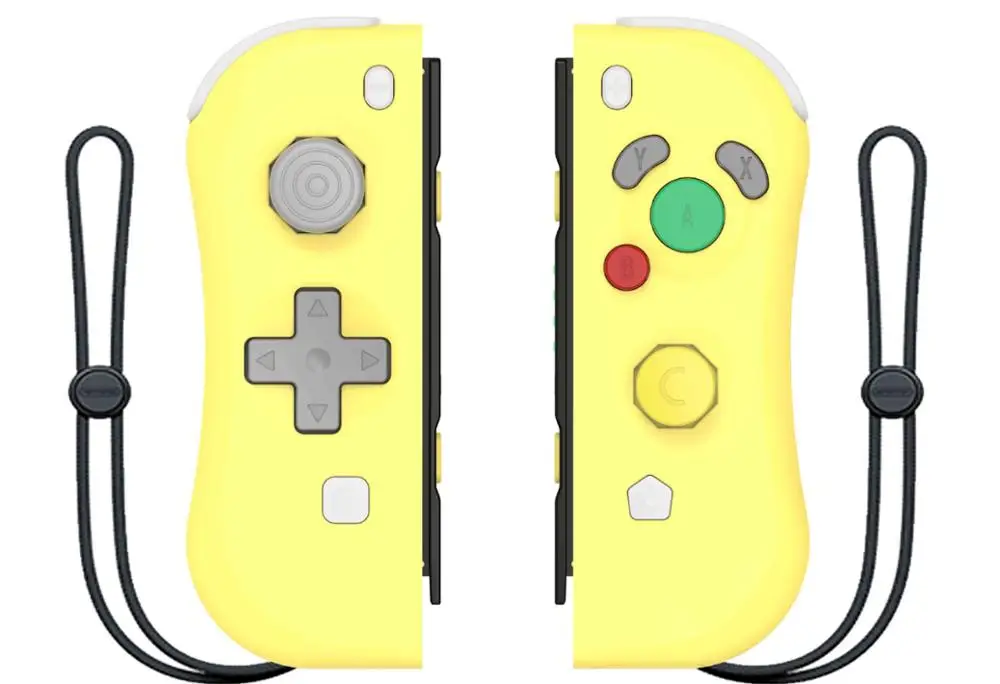Yellow Беспроводной Bluetooth Pro игровой контроллер геймпад рукоятка джойстик Joy-con(L/R) для Nintendo Switch NS игровая консоль NFC/Wakening - Цвет: Yellow