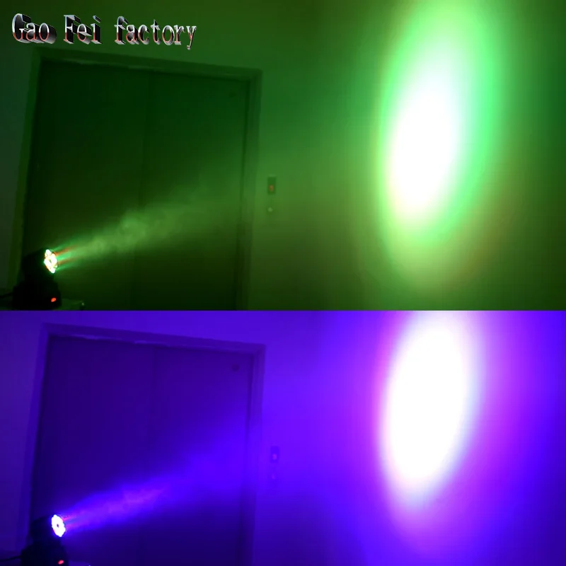Мини DMX Dj диско сценический светильник 60 Вт RGB цвет мыть светильник(2 шт./лот