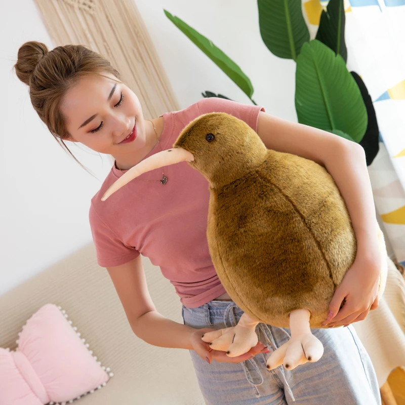 Большая мягкая кукла 45 см из мультфильма коричневый киви модель b0777 Новая