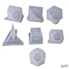 7 Shapes Dice Fillet Square Triangle Dice Mold Dice Digital Game Silicone Mould ► Photo 1/6